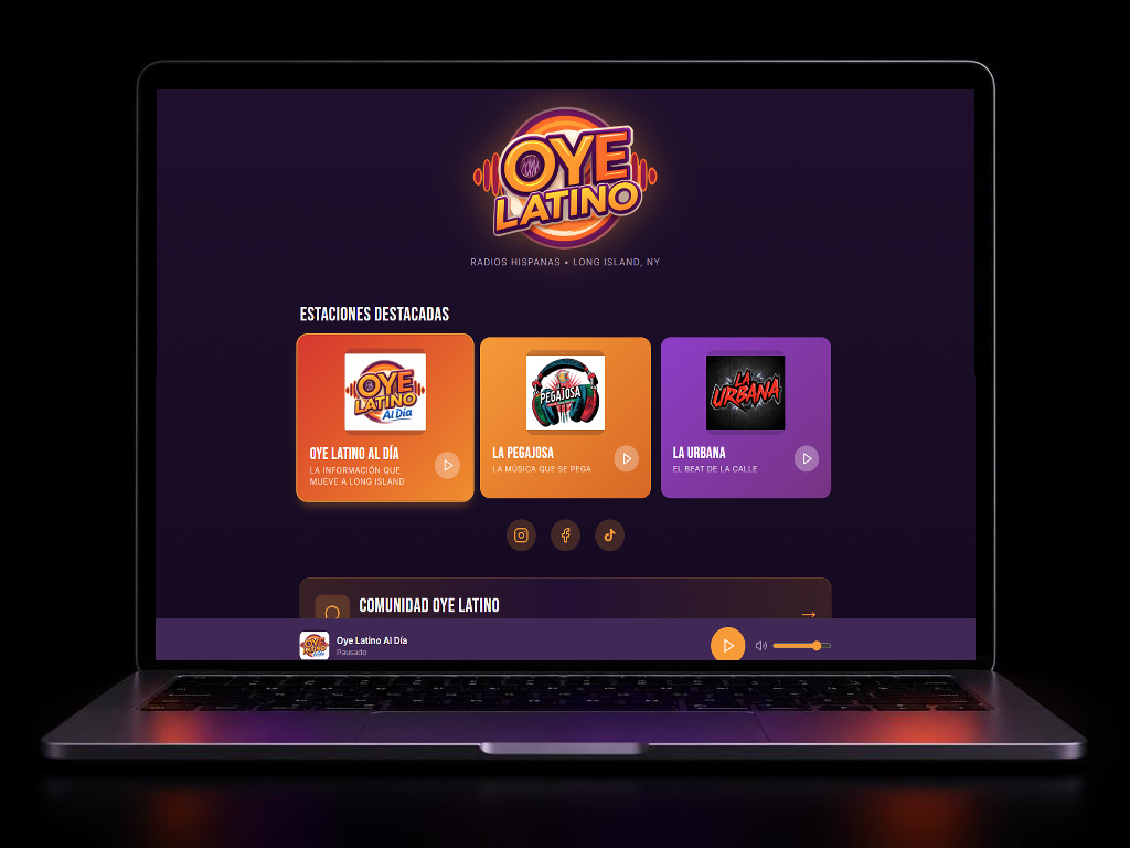 OyeLatino — Radio & Media / Streaming